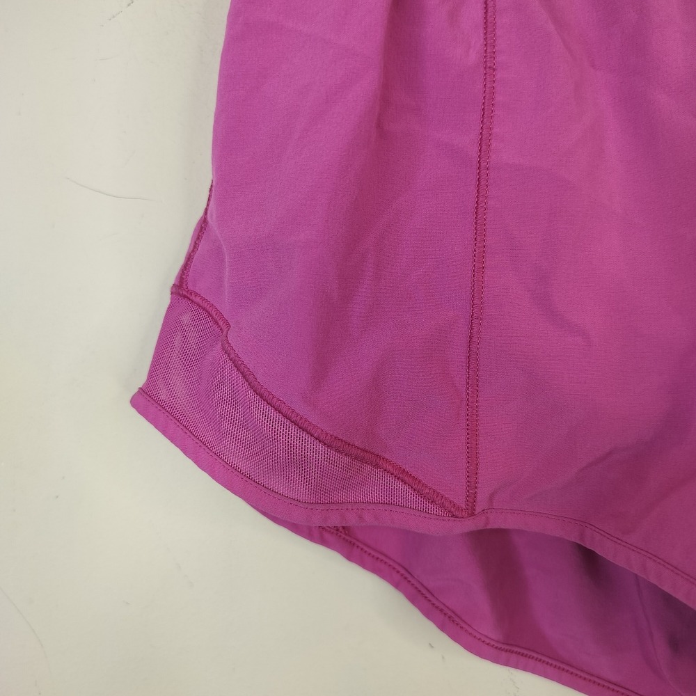 Lululemon Hotty Hot Short 4 High Waist Mesh Athletic Active Pink - Picture 2 of 8